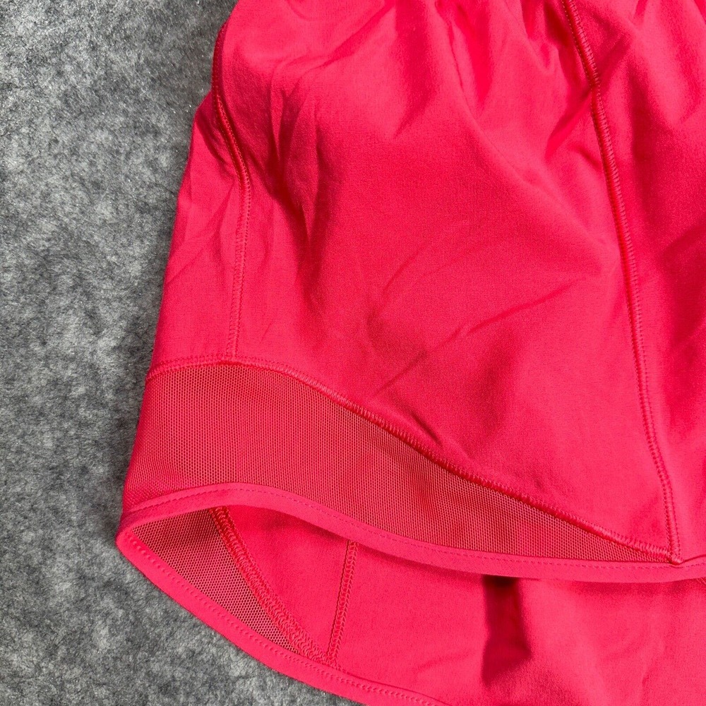 New Lululemon Size 14 Hotty Hot Low Rise LR Lined Short 2.5" LIPG Pink Lip Gloss - Picture 2 of 11